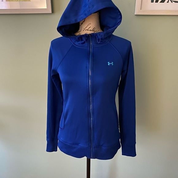 Under Armour Women's Blue Hoodie - Picture 1 of 6